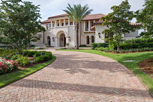 Permeable Paver Driveway in Comstock Northwest, MI